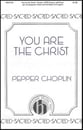 You Are the Christ SATB choral sheet music cover